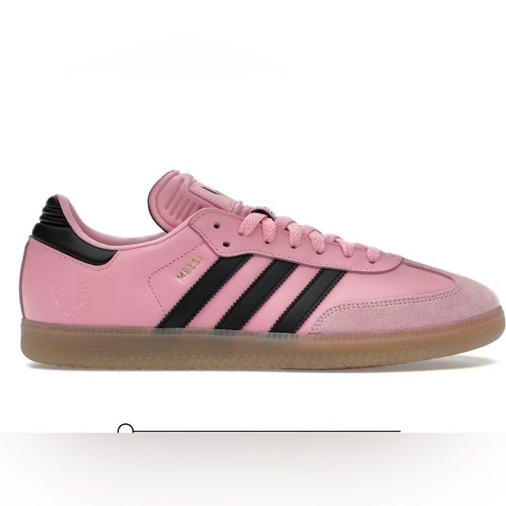 Adidas Samba Messi Pink and Black